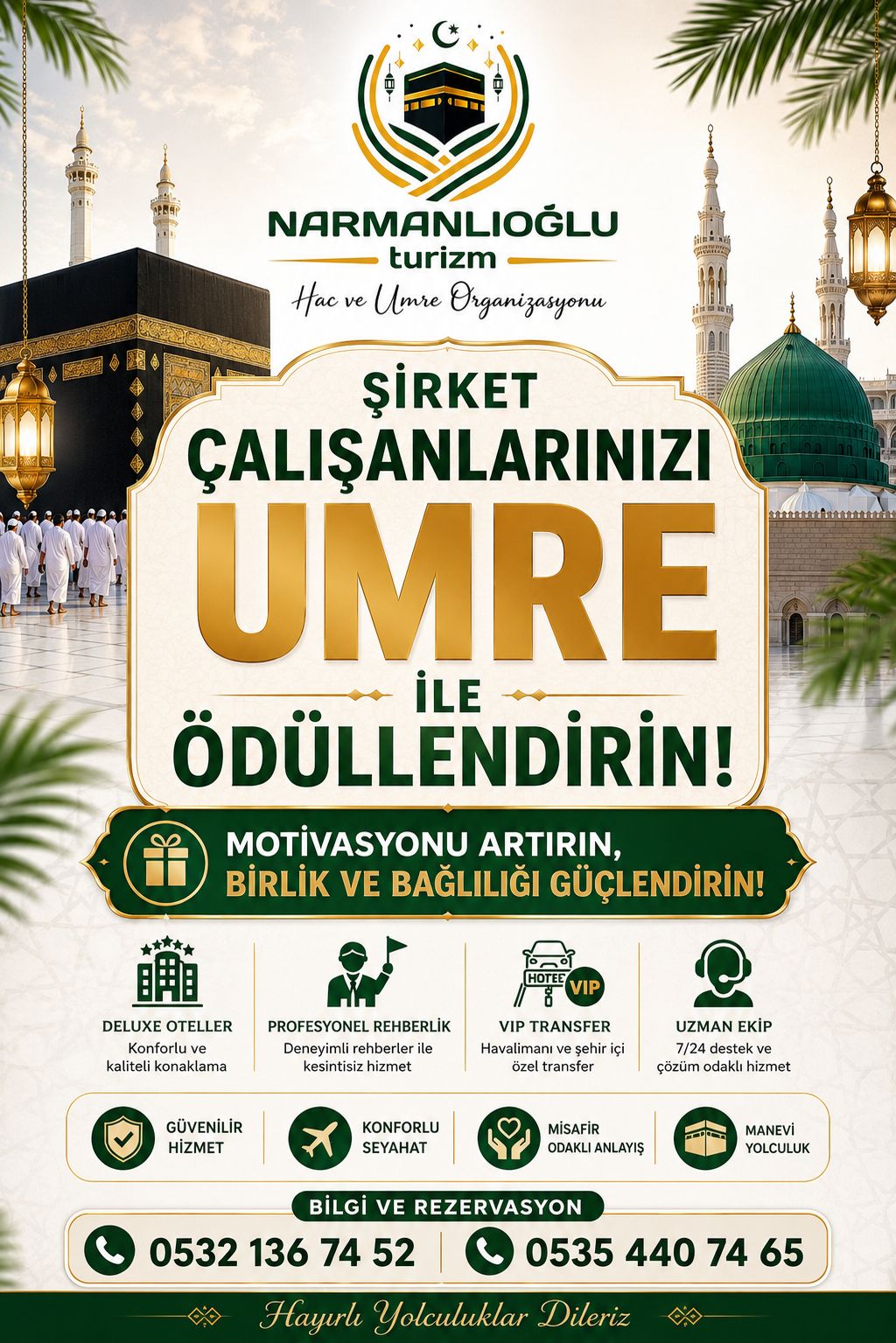 Şirket çalışanlarınızı umre ile ödüllendirin